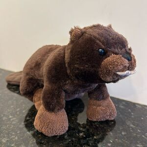 Webkinz 9" Brown Plush Stuffed Beaver HM181 NO CODE
